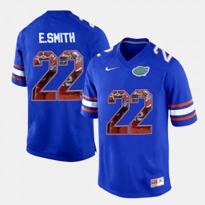 For Men Florida Gators #22 Emmitt Smith Royal Blue College Football Jersey 425416-210