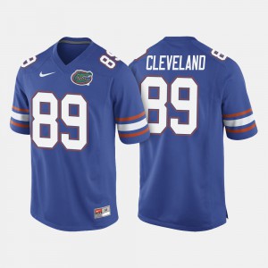 For Men Florida Gators #89 Tyrie Cleveland Royal Blue College Football Jersey 607759-947