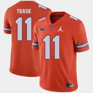 For Men University of Florida #11 Kyle Trask Orange Jordan Brand Replica 2018 Game Jersey 310152-306