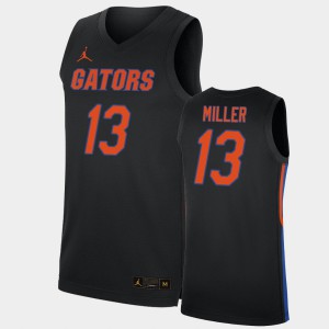 Mens UF #13 Mike Miller Black Replica 2019-20 College Basketball Jersey 464497-754