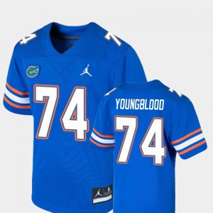 Kids Florida #74 Jack Youngblood Royal Game College Football Jersey 214013-676