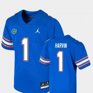 Kids Gator #1 Percy Harvin Royal Game College Football Jersey 980763-304